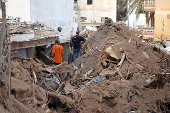 Las inundaciones en Derna dejan 11.300 muertos