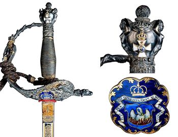 La espada de ceñir del marqués de Portugalete