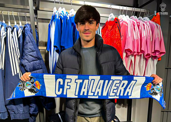 Lucas Alcázar es el tercer fichaje invernal del CF Talavera