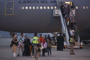 Llegan a Madrid los 139 españoles evacuados de Gaza
