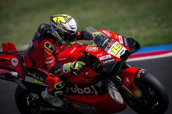 Bautista se adapta muy rápido a la Ducati GP en Misano
