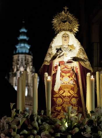 La Virgen de la Caridad no saldrá esta Semana Santa
