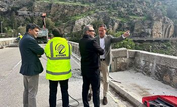 Comienzan la cimentación del Puente Nuevo de Alcántara