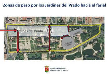 El Prado tendrá varias vías de paso hacia el Recinto Ferial