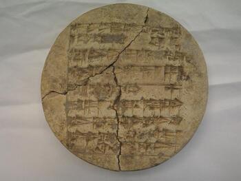 Un manuscrito en lengua sumeria con casi 5.000 años en Toledo