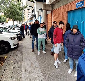 La venta de entradas contra el Almería se inicia con colas