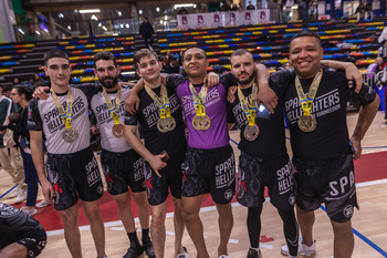 Catorce medallas para el Sparta MMA en el Europeo