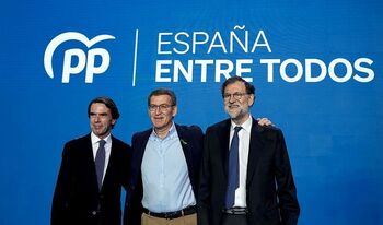 Aznar y Rajoy acudirán al acto de Feijóo contra la amnistía