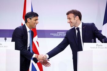 Macron y Sunak anuncian una cooperación contra la inmigración