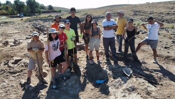 Tercera campaña arqueológica en la presa romana de Villaminaya
