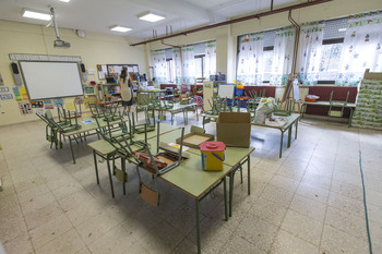 El PSOE denuncia la reducción de presupuesto para colegios