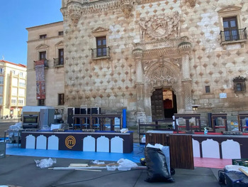 'MasterChef' graba en el Palacio del Infantado de Guadalajara