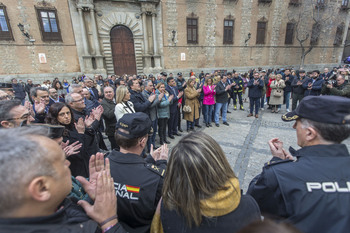 Toledo guarda un minuto de silencio por las víctimas del 11M