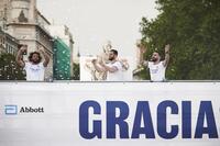 El Madrid vuelve a Cibeles a celebrar...
