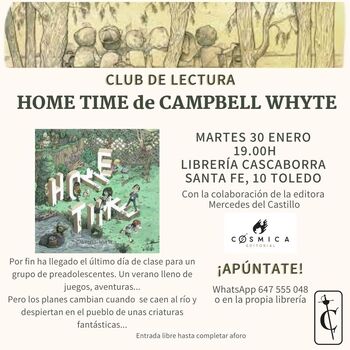 El club de lectura de “Home Time” de Campbell White.